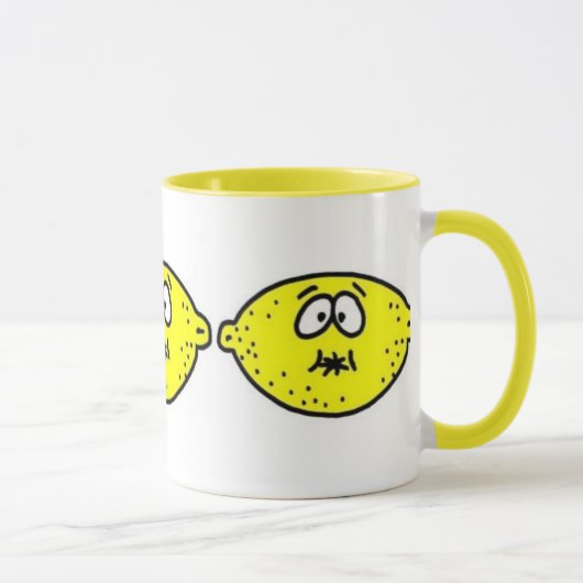 Sour Lemon Face Mok (Rechts)