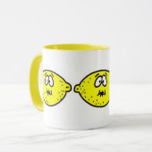 Sour Lemon Face Mok (Voorkant links)