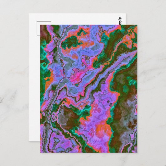 Sour Marble Briefkaart (Voorkant / Achterkant)