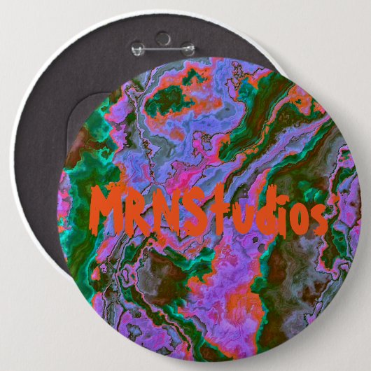 Sour Marble Button (Voorkant /achterkant)