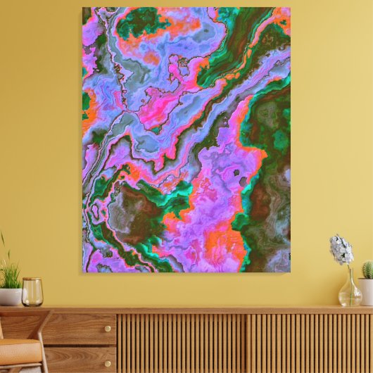 Sour Marble Canvas afdrukken (Insitu (Woonkamer))