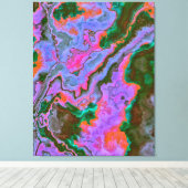 Sour Marble Canvas afdrukken (Insitu (Houten vloer))