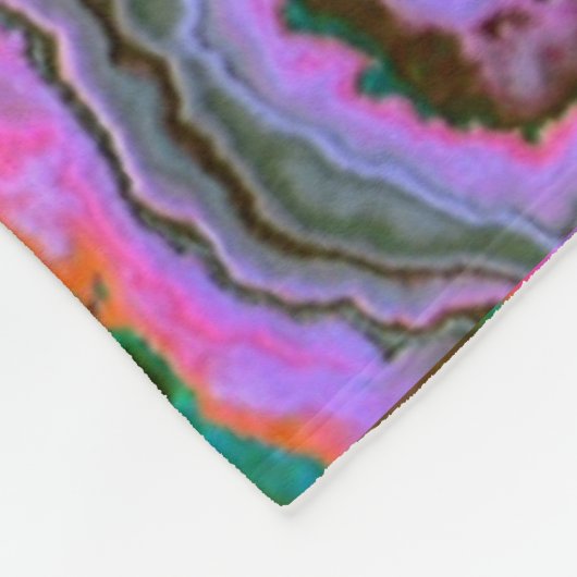 Sour Marble Fleece Blanket (Hoek)