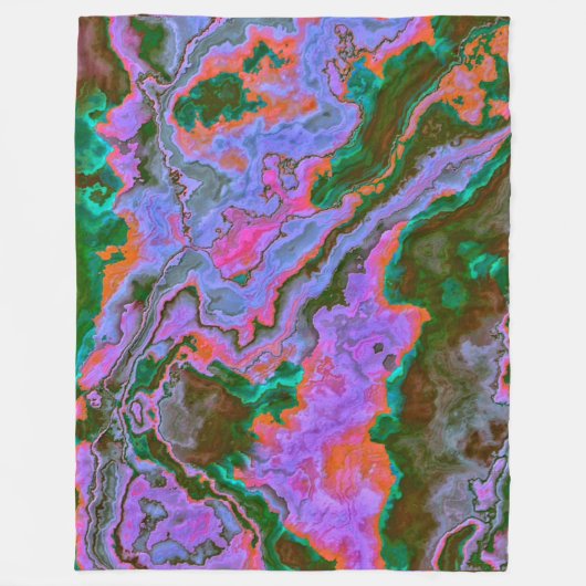 Sour Marble Fleece Blanket Deken (Voorkant)