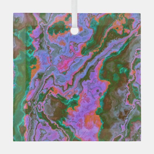 Sour Marble Glas Ornament (Voorkant)