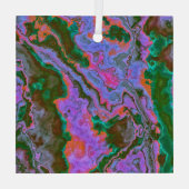 Sour Marble Glas Ornament (Achterkant)