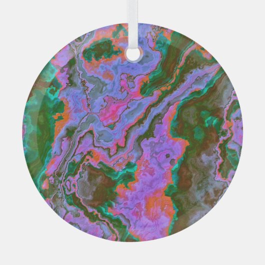 Sour Marble Glas Ornament (Voorkant)