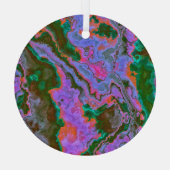Sour Marble Glas Ornament (Achterkant)