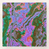 Sour Marble Glazen Onderzetter (Voorkant)