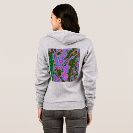 Sour Marble Hoodie (Achterkant volledig)
