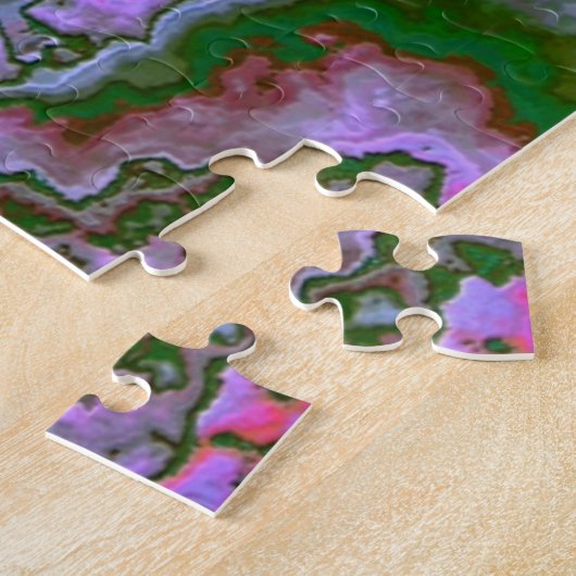 Sour Marble Jigzaag Puzzle Legpuzzel (Zijkant)