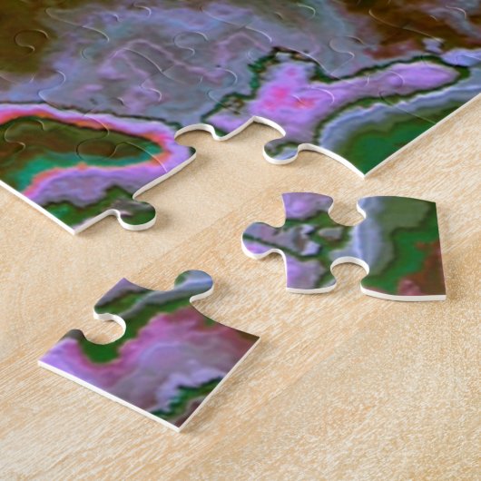 Sour Marble Jigzaag Puzzle Legpuzzel (Zijkant)