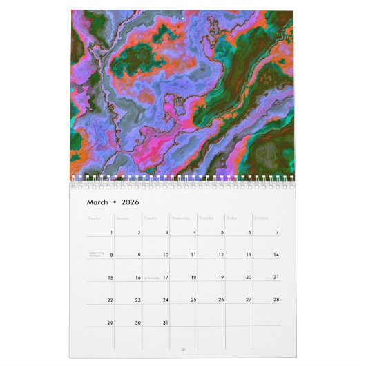 Sour Marble Kalender (Mar 2026)