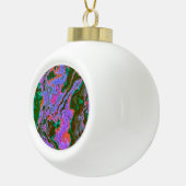 Sour Marble Keramische Bal Ornament (Rechts)
