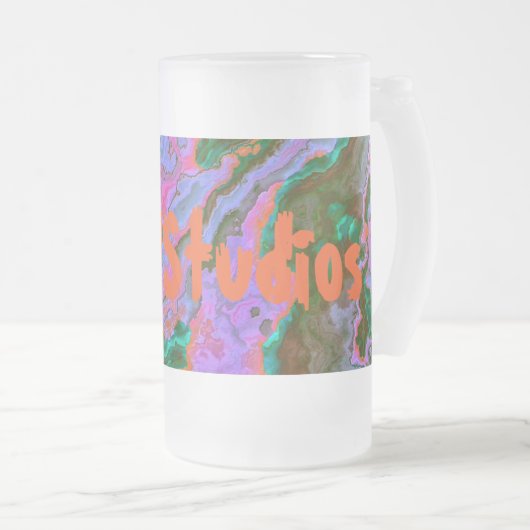 Sour Marble Matglas Bierpul (Voorkant rechts)