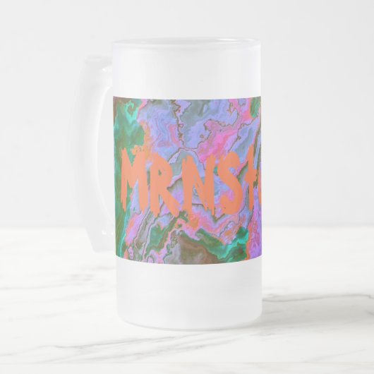 Sour Marble Matglas Bierpul (Voorkant links)