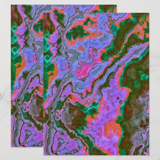 Sour Marble Menu (Voorkant / Achterkant)