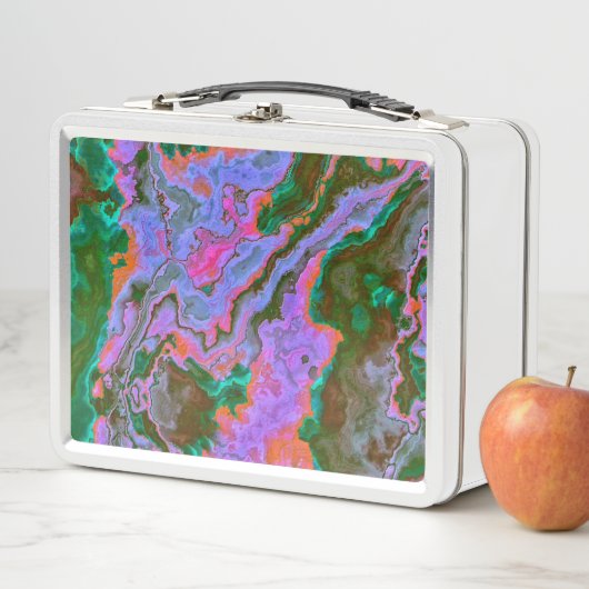 Sour Marble Metal Lunch Box (In situ)