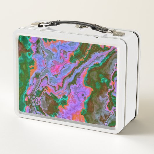 Sour Marble Metal Lunch Box (Achterkant)