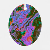 Sour Marble Metalen Ornament (Achterkant)