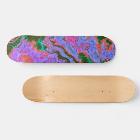 Sour Marble Persoonlijk Skateboard (Horizontaal)