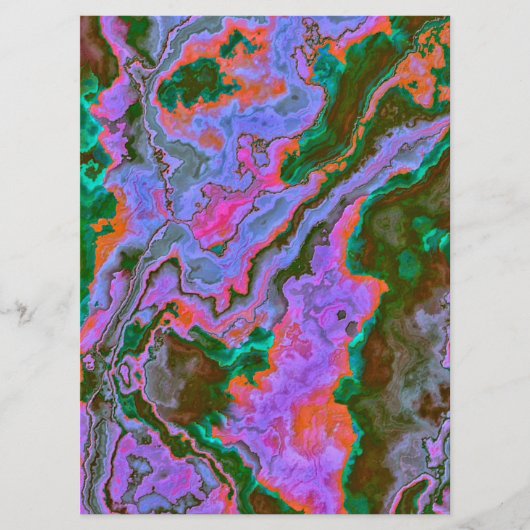 Sour Marble-programma Programmakaart (Voorkant)