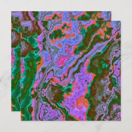 Sour Marble Programmakaart (Voorkant / Achterkant)