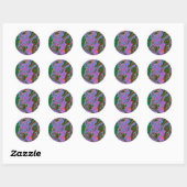 Sour Marble Ronde Sticker (Vel)