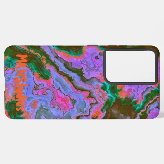 Sour Marble Samsung Galaxy Hoesje (Achterkant horizontaal)