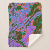 Sour Marble Sherpa Blanket Sherpa Deken (Voorkant)