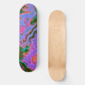 Sour Marble Skateboard (Voorkant)