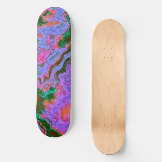 Sour Marble Skateboard (Voorkant)