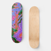 Sour Marble Skateboard (Voorkant)