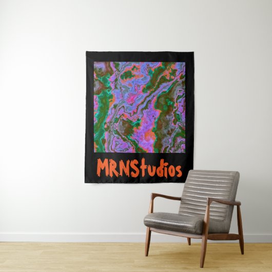 Sour Marble Tapestry Wandkleed (In situ)