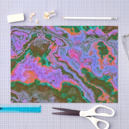 Sour Marble Tissuepapier (Craft)