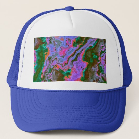 Sour Marble Trucker Hat Trucker Pet (Voorkant)