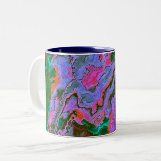 Sour Marble Tweekleurige Koffiemok (Voorkant links)