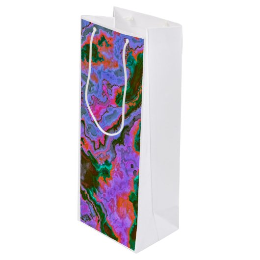 Sour Marble Wijn Cadeautas (Voorkant Gekanteld)