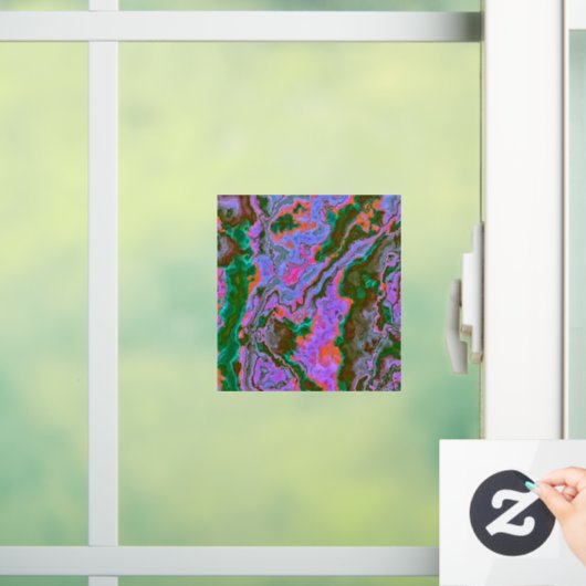 Sour Marble  Window Cling Raamsticker (Huis)