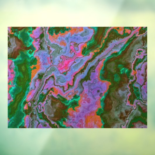 Sour Marble  Window Cling Raamsticker (Vel 3)