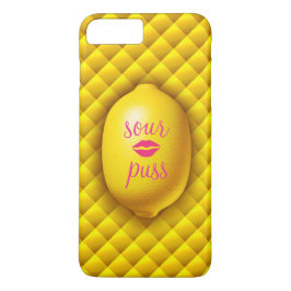 Sour Puss Lemon iPhone 7 iPhone 8/7 Plus Hoesje