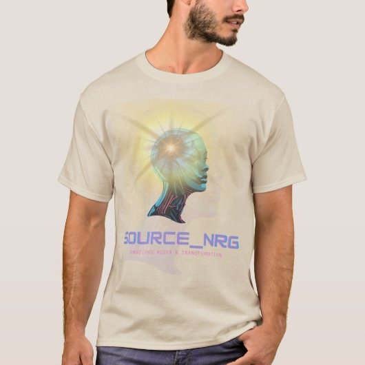 Source_NRG Bewuste media en transformatie T-shirt (Voorkant)