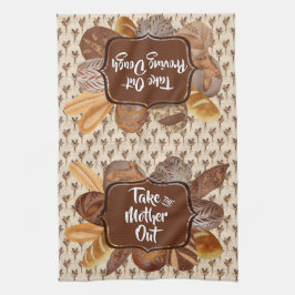 Sourdegh Bread Baking Personalized Kitchen Towel Theedoek