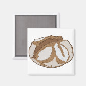 Sourdegh Bread Loaf Magneet (Voorkant / Achterkant)