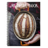 Sourdegh Bread Loaf, Recipe Book Notitieboek (Voorkant)