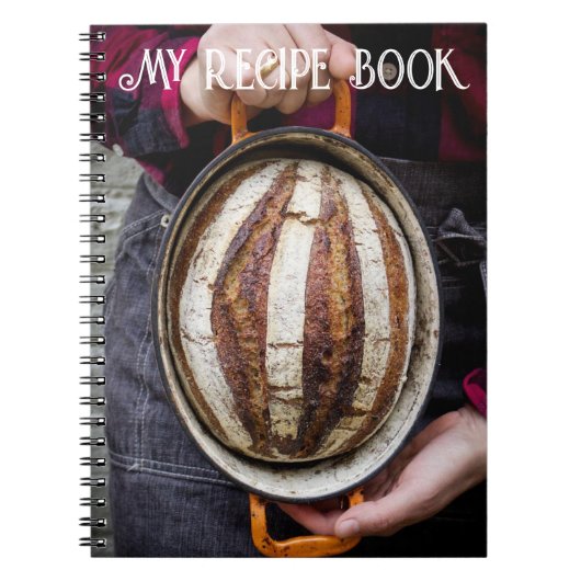 Sourdegh Bread Loaf, Recipe Book Notitieboek (Voorkant)