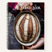 Sourdegh Bread Loaf, Recipe Book Notitieboek (Voorkant)