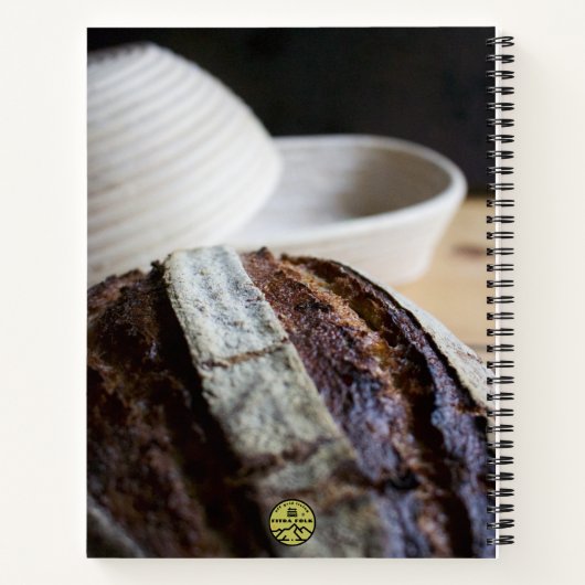 Sourdegh Bread Loaf, Recipe Book Notitieboek (Achterkant)