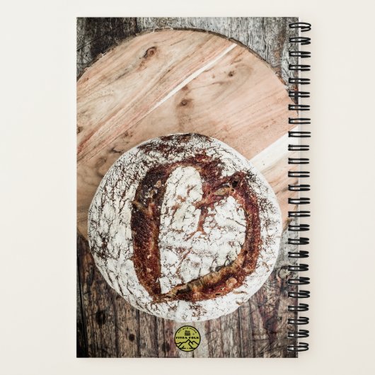 Sourdegh Loaf, Recipe Book Notitieboek (Achterkant)