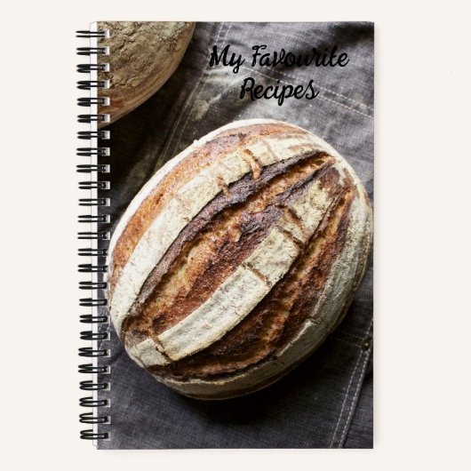 Sourdegh Loaf, Recipe Book Notitieboek (Voorkant)